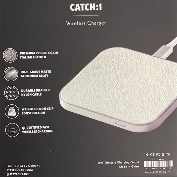 New In Box Courant Catch : 1 Wireless Charger station Snow White tech - Picture 2 of 6